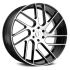 Status JUGGERNAUT GLOSS BLACK W/ MACHINED FACE 6x139.7 20R 9 112.1 5