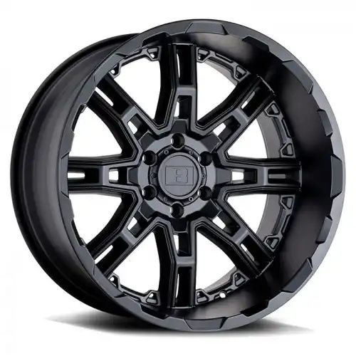 Level 8 SLINGSHOT MATTE BLACK 6x139.7 20R 9 112.1 10