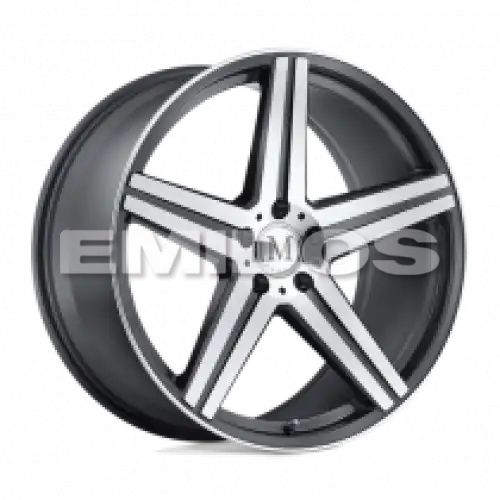 Mandrus ESTRELLA GUNMETAL W/ MIRROR CUT FACE & LIP 5x112 20R 9 66.56 20