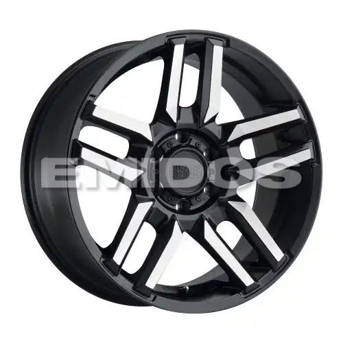 Black Rhino MESA MATTE BLACK W/ MACHINED FACE 5x127 20R 9 71.5 -18