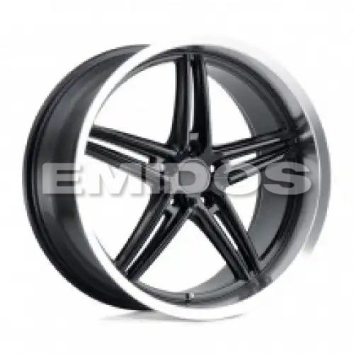 TSW VARIANTE GLOSS BLACK W/ MACHINED LIP 5x114.3 20R 9 76.1 30