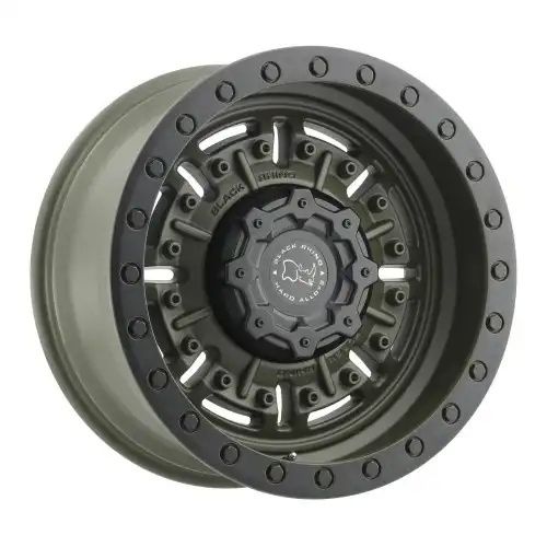 Black Rhino ABRAMS OLIVE DRAB GREEN 5x127 20R 9.5 71.5 -18