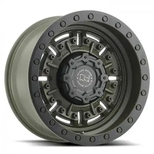 Black Rhino ABRAMS OLIVE DRAB GREEN 6x139.7 20R 9.5 112.1 12