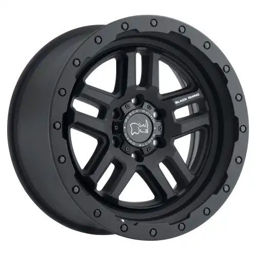 Black Rhino BARSTOW TEXTURED MATTE BLACK 5x150 20R 9.5 110.1 12