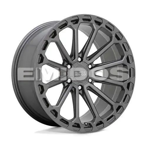 Black Rhino KAIZEN MATTE GUNMETAL 6x139.7 20R 9.5 112.1 12