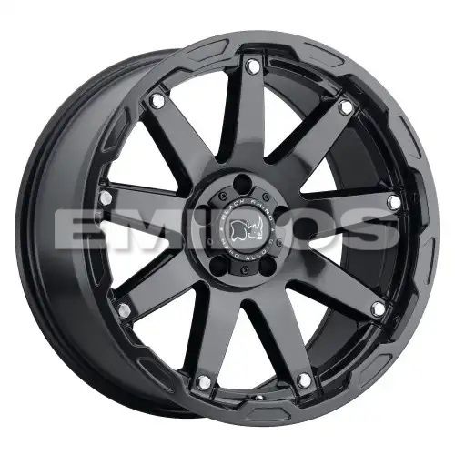 Black Rhino OCEANO GLOSS GUN BLACK W/ STAINLESS BOLTS 5x127 20R 9.5 71.5 -18
