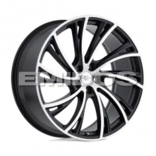 Redbourne NOBLE MATTE BLACK W/ MATTE MACHINED FACE 5x120 20R 9.5 72.56 32
