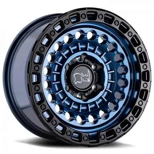 Black Rhino SENTINEL COBALT BLUE W/ BLACK RING 5x127 20R 9.5 71.5 -18