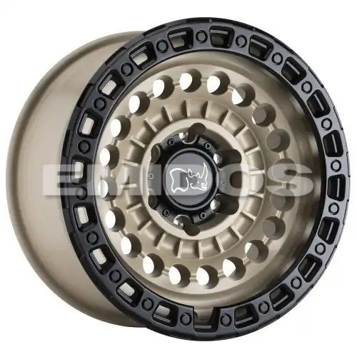 Black Rhino SENTINEL DESERT SAND W/ BLACK RING 6x120 20R 9.5 67.06 12