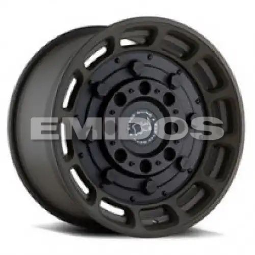 Black Rhino WARTHOG MATTE OLIVE DAB GREEN W/ BLACK CENTER 5x127 20R 9.5 71.5 2