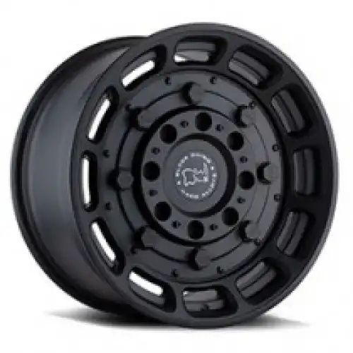 Black Rhino WARTHOG MATTE BLACK 6x135 20R 9.5 87.1 12
