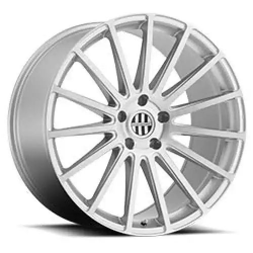 VICTOR EQUIPMENT SASCHA SILVER W/ BRUSHED MACHINED FACE 5x112 21R 10.5 66.56 22