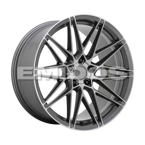 BEYERN DAMON MATTE GUNMETAL W/ BRUSHED FACE 5x112 21R 10 66.56 30