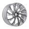 Redbourne NOBLE GLOSS TITANIUM W/ GLOSS BLACK FACE 5x120 22R 10 72.56 37