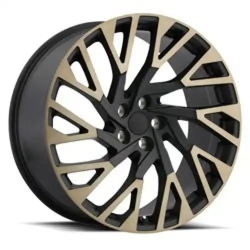 Redbourne WESTMINSTER MATTE BLACK W /MACHINED FACE & DARK MATTE TINT 5x120 22R 10 72.56 37