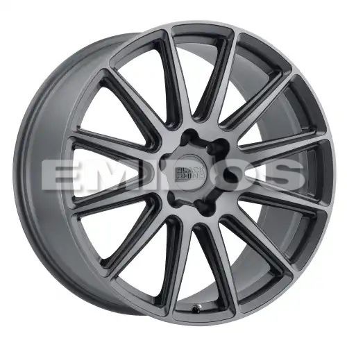 Black Rhino WAZA BRUSHED GUNMETAL 5x139.7 22R 10 78.1 20