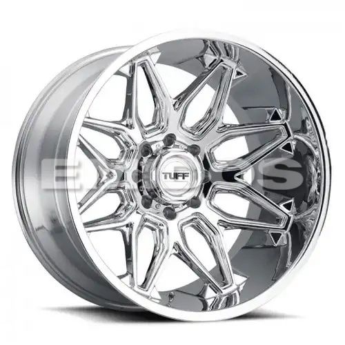 Tuff T3B CHROME 8x170 22R 12 125.1 -45