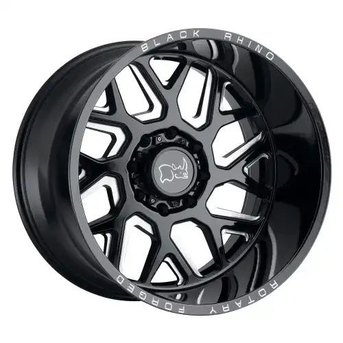 Black Rhino REAPER GLOSS BLACK & MILLED 5x127 22R 11.5 71.5 -44