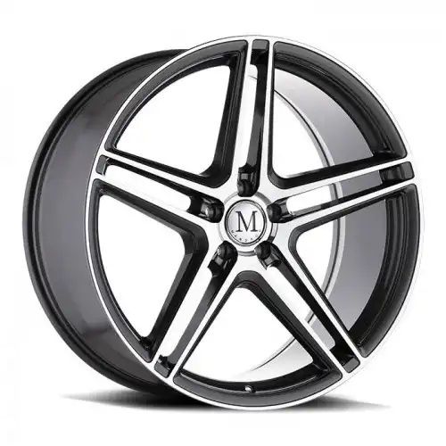 Mandrus BREMEN GLOSS GUNMETAL W/ MIRROR CUT FACE 5x112 22R 9 66.56 35