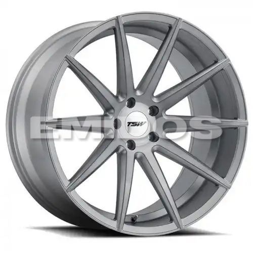 TSW CLYPSE TITANIUM W/ MATTE BRUSHED FACE 5x112 22R 9 66.56 37