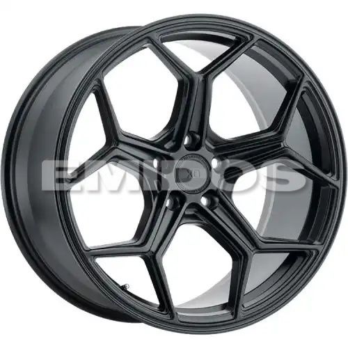 XO Luxury Wheels HELSINKI MATTE BLACK 5x114.3 22R 9 76.1 25
