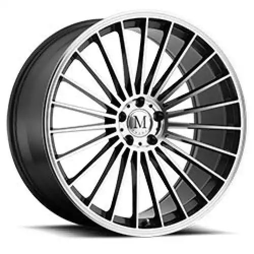 Mandrus 23 GUNMETAL W/ MIRROR CUT FACE 5x112 22R 9 66.56 35