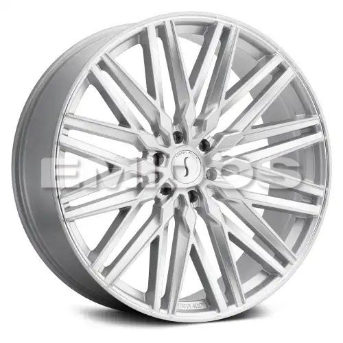 Status ADAMAS SILVER W/ MIRROR CUT FACE 6x132 22R 9.5 74.5 30