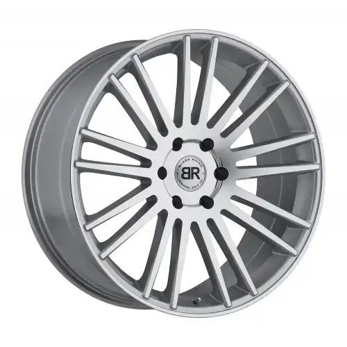 Black Rhino KRUGER SILVER W/ MIRROR-CUT FACE 5x127 22R 9.5 71.5 30