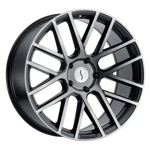 Status ROGUE MATTE BLACK W/ TINTED MACHINED FACE 5x139.7 22R 9.5 78.1 15