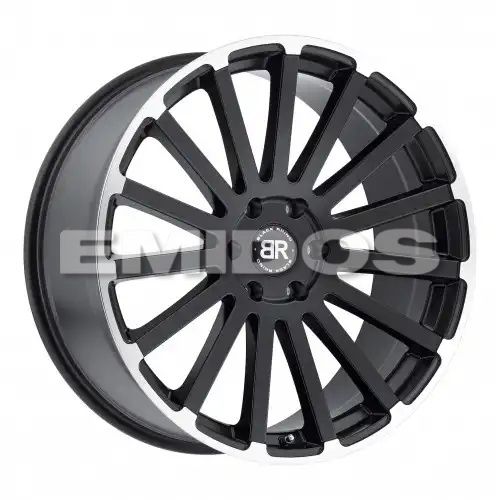 Black Rhino SPEAR MATTE BLACK W/ MATTE MACHINED EDGE 5x150 R 9.5 110.1 25