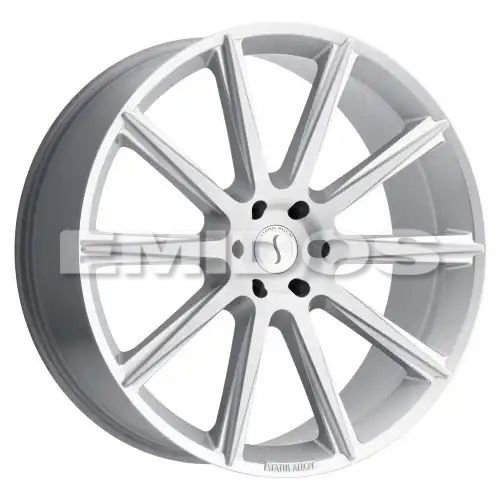 Status ZEUS SILVER W/ BRUSHED FACE 5x150 22R 9.5 110.1 25