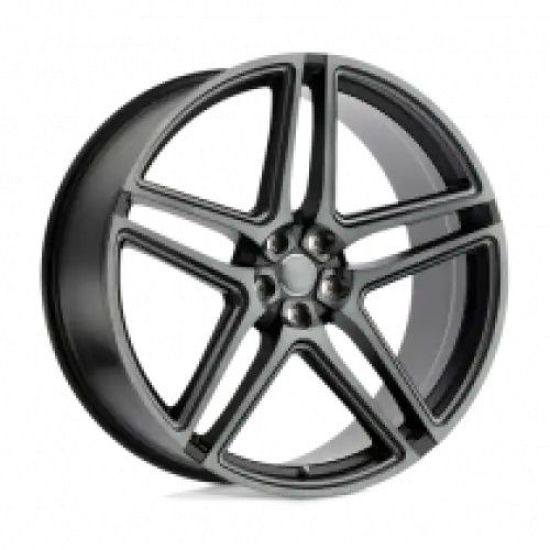 Redbourne CROWN MATTE BLACK W/ MACHINED FACE & MILLED SPOKE 5x120 24R 10 72.56 35