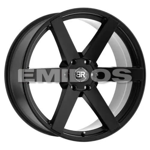 Black Rhino KAROO MATTE BLACK 6x135 24R 10 87.1 30