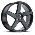 Redbourne MAYFAIR GLOSS BLACK 5x120 24R 10 72.56 35