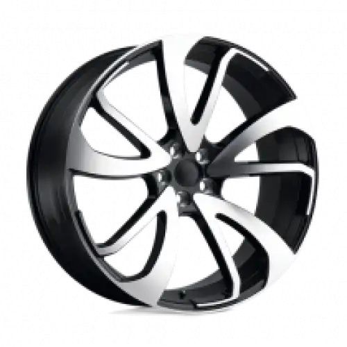 Redbourne VINCENT GLOSS BLACK W/ MIRROR CUT FACE - DIRECTIONAL 5x120 24R 10 72.56 35