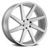 Status BRUTE SILVER W/ BRUSHED MACHINED FACE 5x120 R 9.5 76.1 30