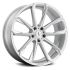 Status MASTADON SILVER W/ BRUSHED MACHINED FACE 6x135 24R 9.5 87.1 30