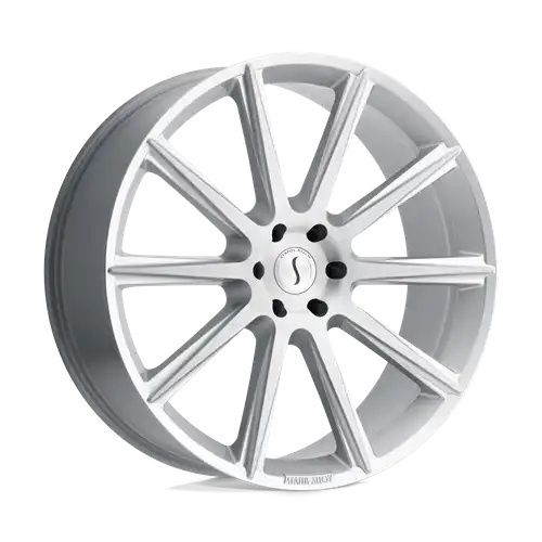Status ZEUS SILVER W/ BRUSHED FACE 6x139.7 26R 10 112.1 25
