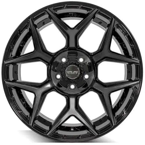 4PLAY Wheels 4P06 Gloss Black w/ Brushed Face & Tinted Clear 6x139.7/6x135 24R 10 106,1 18