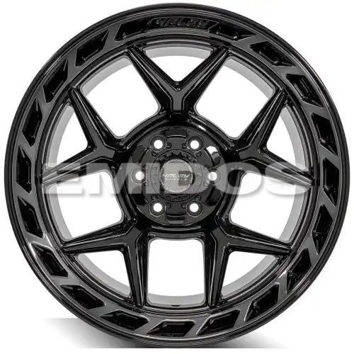 4PLAY Wheels 4P55 Gloss Black w/ Brushed Face & Tinted Clear 6x139.7/6x135 22R 12 106,1 -44