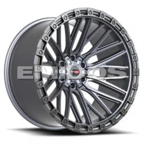 Vortek VRT-608 Matte Titanium With Black Bead Ring 6x135/139.7 17R 9 106.1 -12