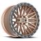 Vortek VRT-608 Matte Bronze With Black Bead Ring 5x127/139.7 20R 10 78.1 -24