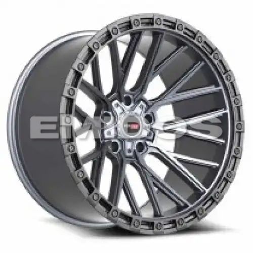 Vortek VRT-608 Matte Titanium With Black Bead Ring 5x127/139.7 20R 10 78.1 -24