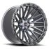 Vortek VRT-608 Matte Titanium With Black Bead Ring 6x135/139.7 20R 10 106.1 -24