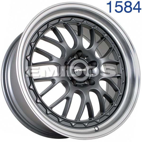 Комплект дисков 30549/18/73.1/Matte Dark Gunmetal Lip Polish