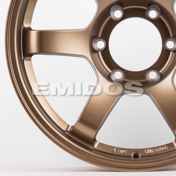 ЛИТЫЕ ДИСКИ 80012 RAYS 6082X 18 J9 ET0 6X139.7 106.1 БРОНЗА МАТОВАЯ