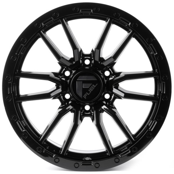 ЛИТЫЕ ДИСКИ 80118 FUEL 60273-SB395 18 J9 ET18 6X139.7 106.1 ЧЁРНЫЙ ГЛЯНЦЕВЫЙ