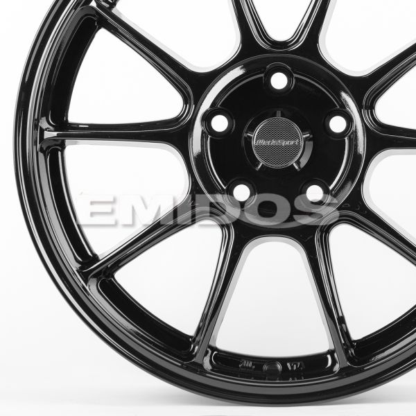 ЛИТЫЕ ДИСКИ 80230 WEDS 1043X-DS183 17 J8 ET38 5X114.3 73.1 ЧЁРНЫЙ ГЛЯНЦЕВЫЙ