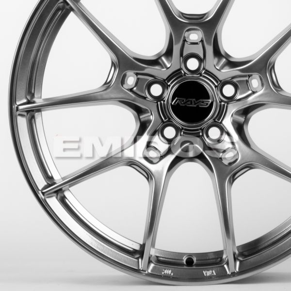 ЛИТЫЕ ДИСКИ 82306 RAYS WC001-SM155 17 J7.5 ET35 5X105 56.6 СЕРЕБРО ТЁМНОЕ