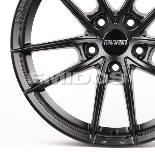 ЛИТЫЕ ДИСКИ 81476 ZERO 2239-FG565 17 J7.5 ET38 5X108 73.1 ЧЁРНЫЙ МАТОВЫЙ